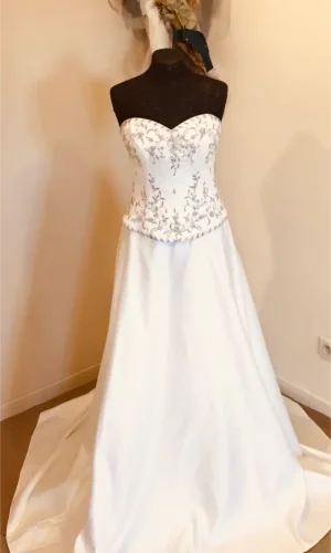 Robe combo Estrella ivoire (upcycling)