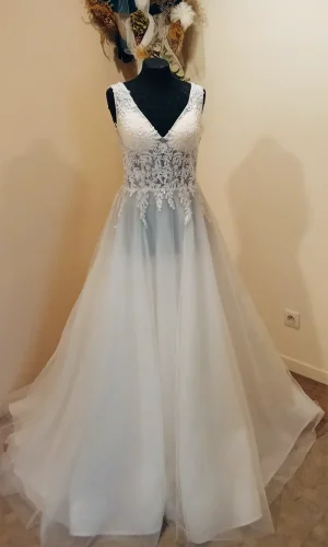 Robe Cuba tulle et dentelle