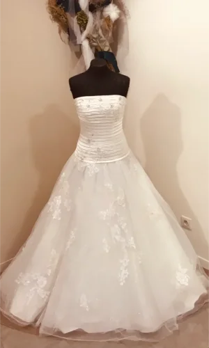 Robe Paloma bustier (upcycling)
