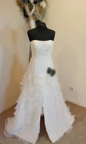 Robe Tessa bustier (upcycling)