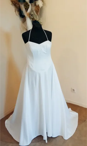 Robe Vera satin (upcycling)