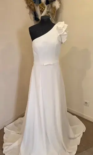 Robe de mariée Marina full crêpe