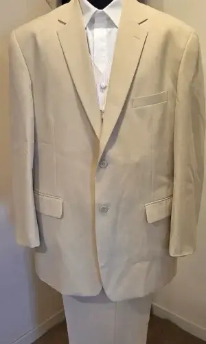 Costume homme beige