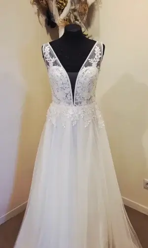 robe de mariée polina ivoire