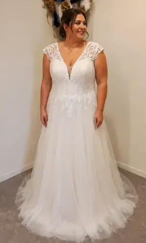 Robe de mariée dos laçage