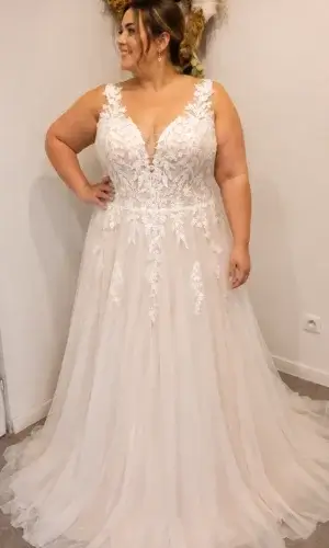 Robe de mariée full tulle