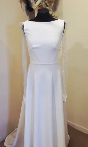 Robe de mariée crêpe stella
