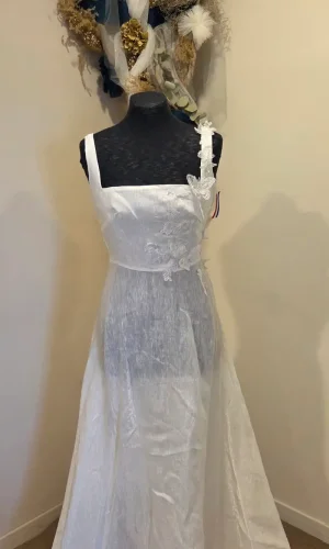 Robe de mariée organza