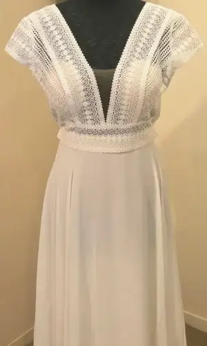 Robe de mariée combo