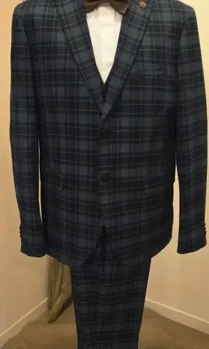 Costume homme bleu marine